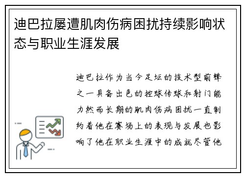 迪巴拉屡遭肌肉伤病困扰持续影响状态与职业生涯发展